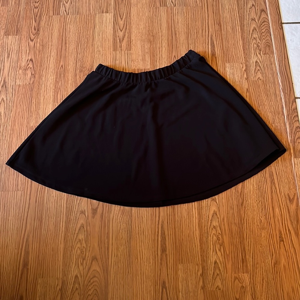 black skater skirt from Rue21
